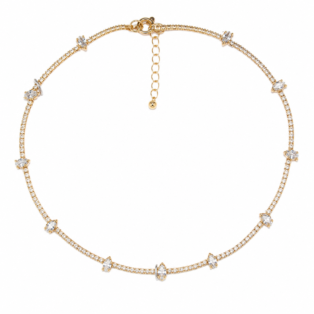 Crystal Tennis Choker