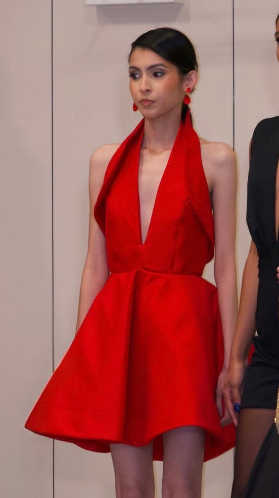 Rouge Mini Dress