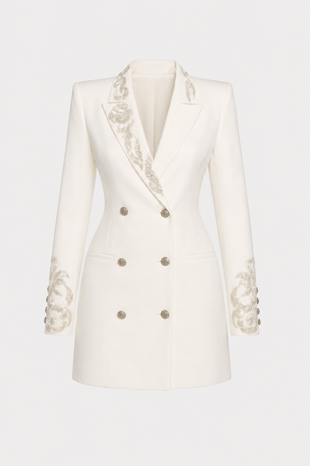 The Ivory Blazer Dress