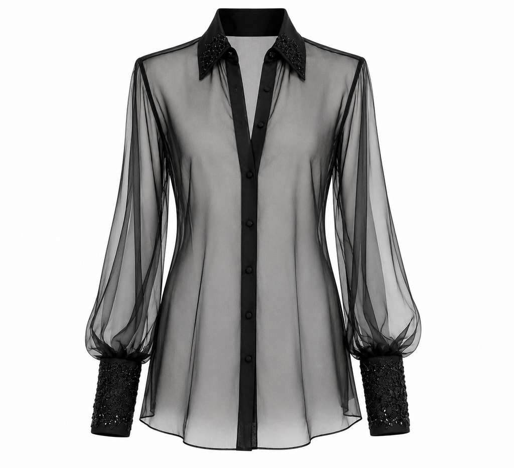 Orchid Organza Blouse