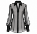 Orchid Organza Blouse