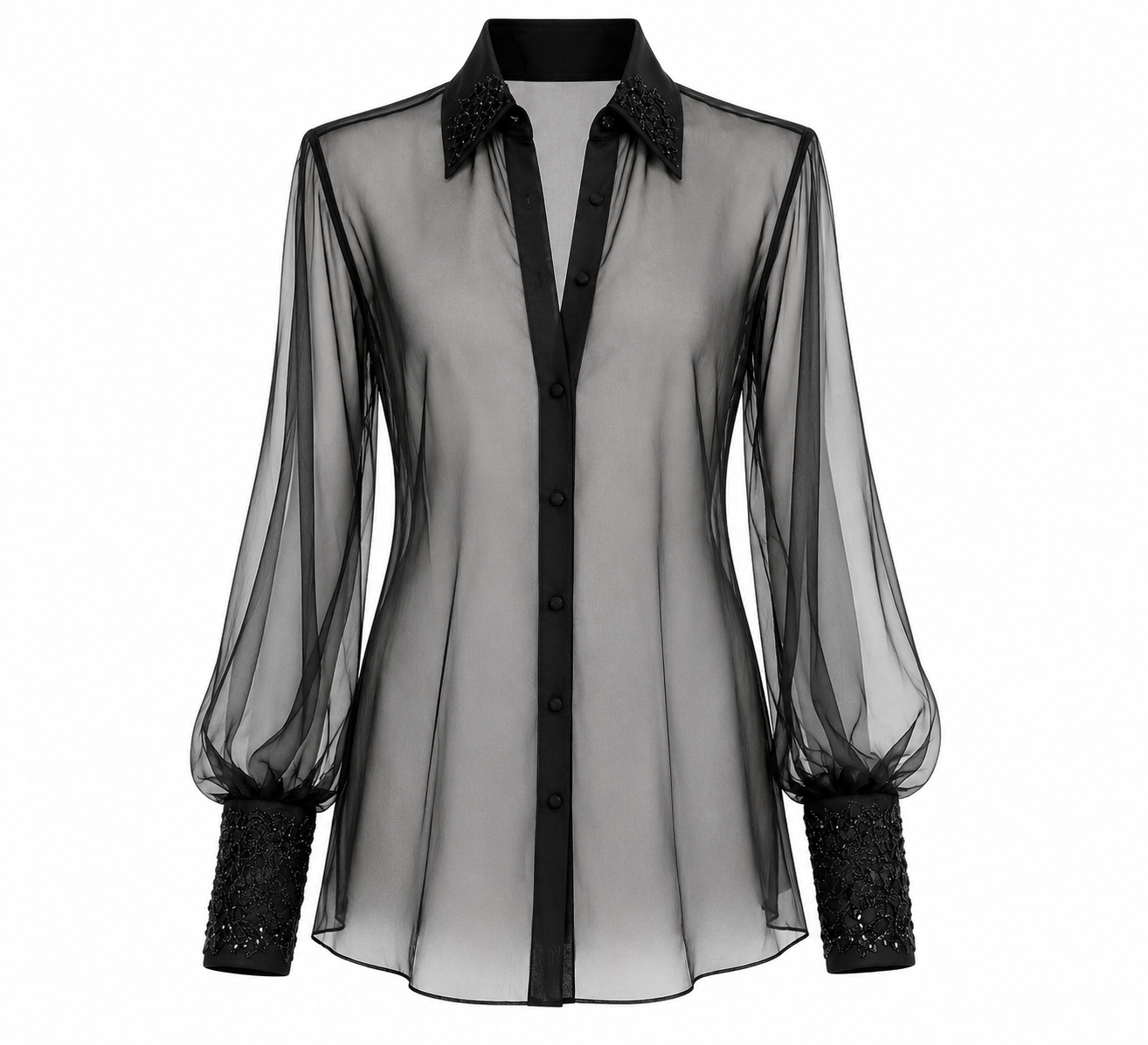 Orchid Organza Blouse